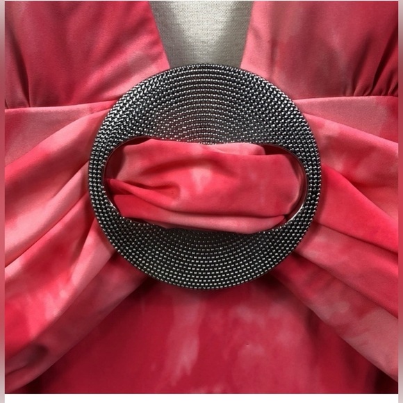 Contours by Coco Reef Dark Coral Tie-Dye One Piece Bathing Suit - Picture 5 of 7